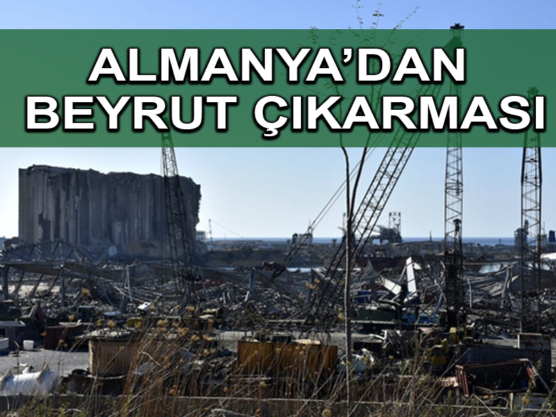 Almanya, Beyrut limanının yeniden inşasını, iplerle örecek