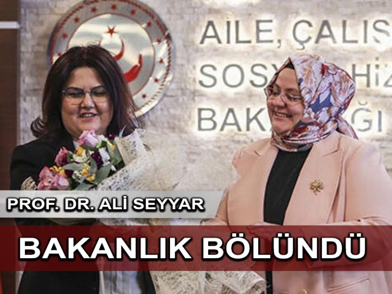 İki bakanlık birleştirildikten sonra şimdi yine ikiye bölündü