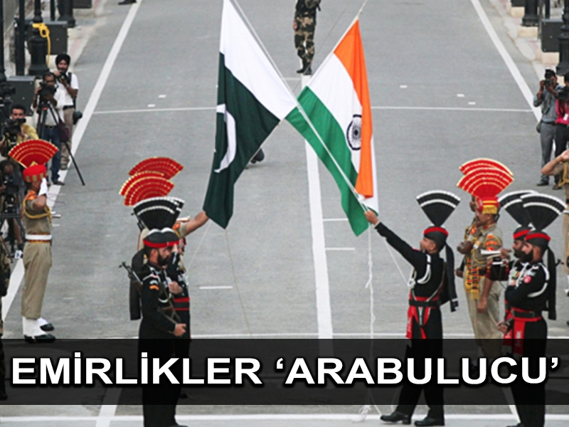 BAE, Pakistan Hindistan arasında arabuluculuk yapıyor