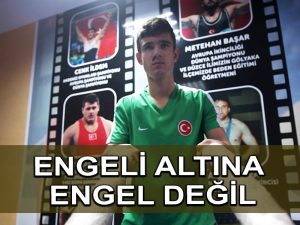 İşitme engelli genç güreşçi Yunus Emre’nin hedefi dünya şampiyonasında altın madalya
