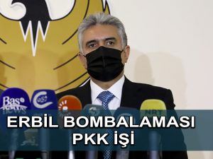 Kürdistan Bölgesel Yönetimi Erbil bombasından PKK’yı sorumlu tuttu