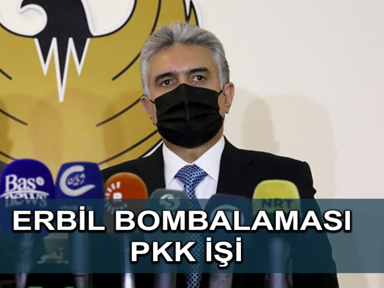 Kürdistan Bölgesel Yönetimi Erbil bombasından PKK’yı sorumlu tuttu