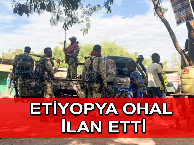Etiyopya başkentte olağanüstü hal ilan etti