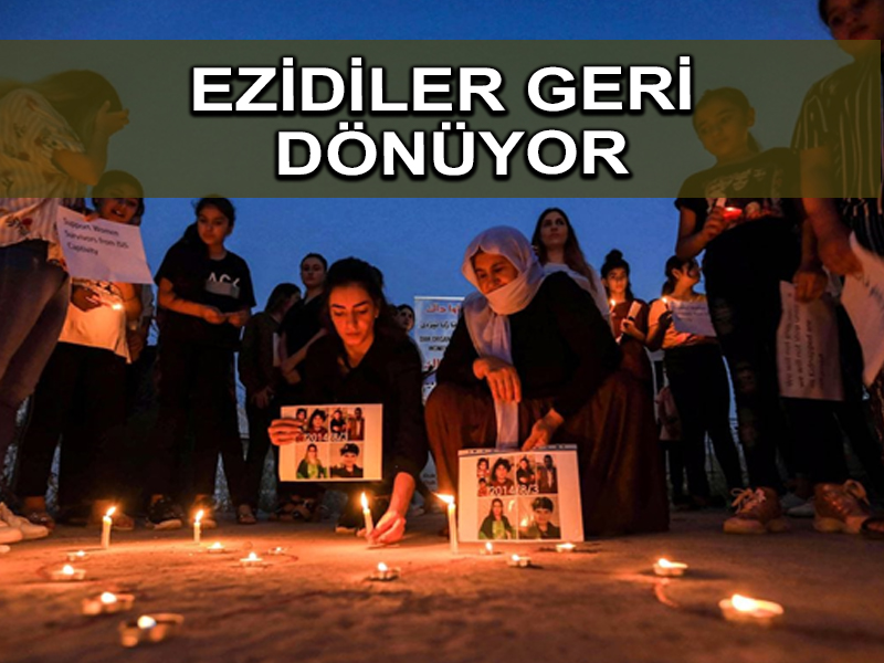 Irak: Yerinden edilmiş Ezidiler köylerine döndü
