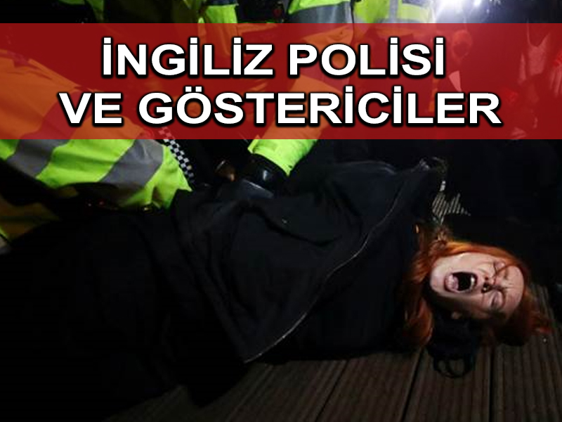 Protestocular ve skandalın vurduğu İngiliz polisi arasında gerilim artıyor