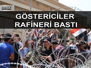 Protestocular Irak’ın güneyinde petrol tesislerini kapattı