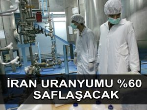 İran uranyumu %60 saflığa zenginleştirecek