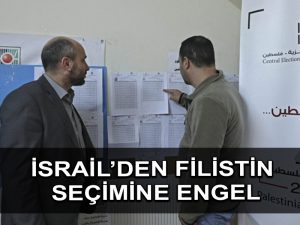 İsrail, Kudüs’te seçim yapılmasını engelliyor