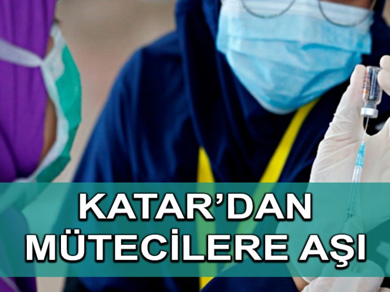 Katar Kızılay’ı, küresel mülteci aşılama projesini başlatacak