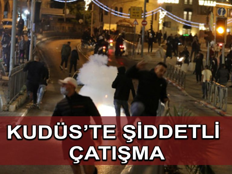 İsrail aşırı sağ yürüyüşünün ardından Kudüs’te şiddetli çatışmalar