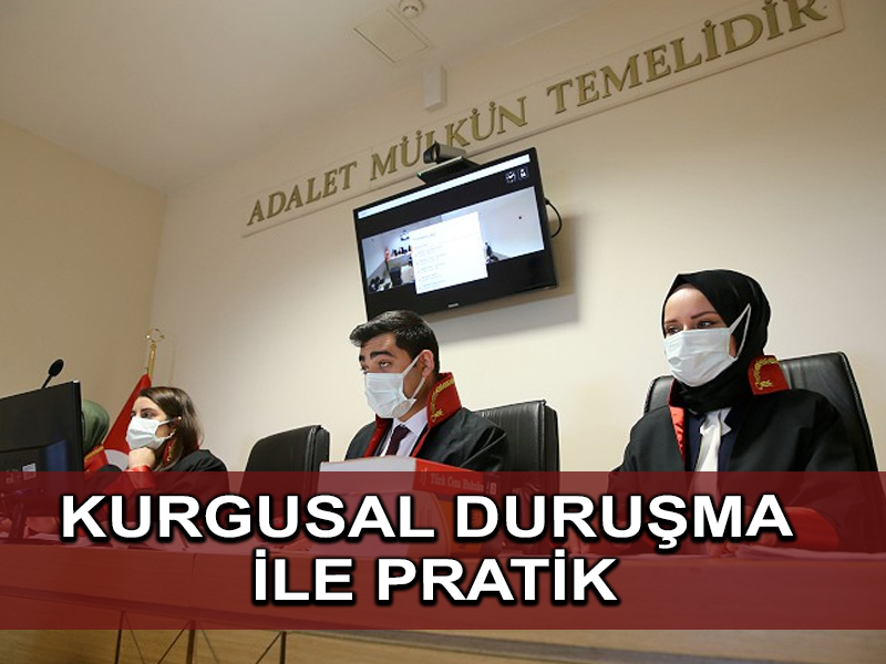 Hakim ve savcı adayları ‘kurgusal duruşma’ yaparak bilgilerini pratiğe dönüştürüyor