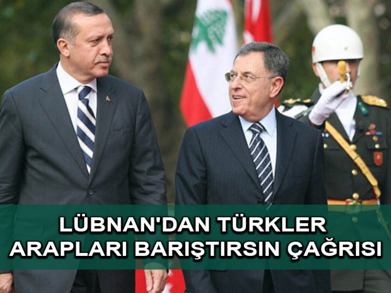 Eski Lübnan Başbakanı, Arap bölgesi Türkiye’nin arabulucuğunu istiyor