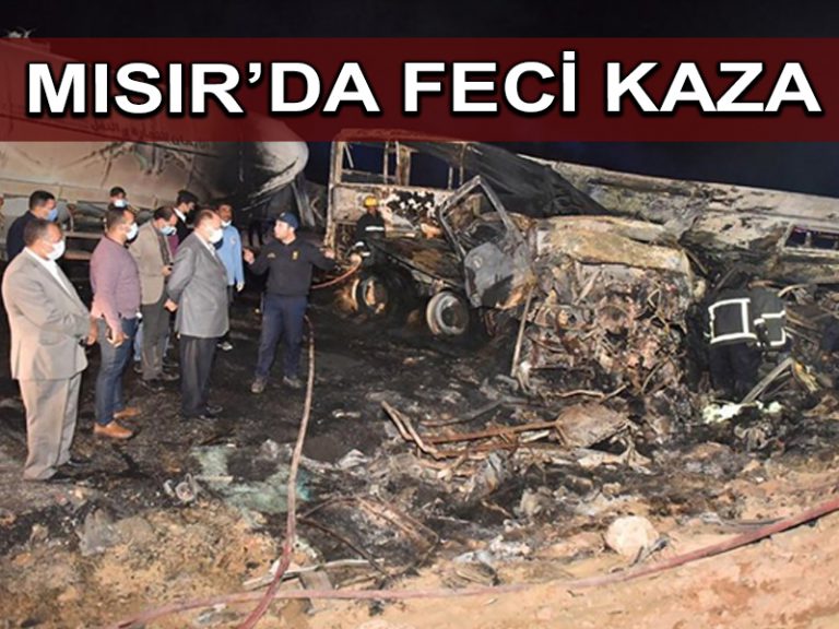 Mısır’ın güneyinde otobüs-kamyon kazasında 20 kişi öldü, üç kişi yaralandı