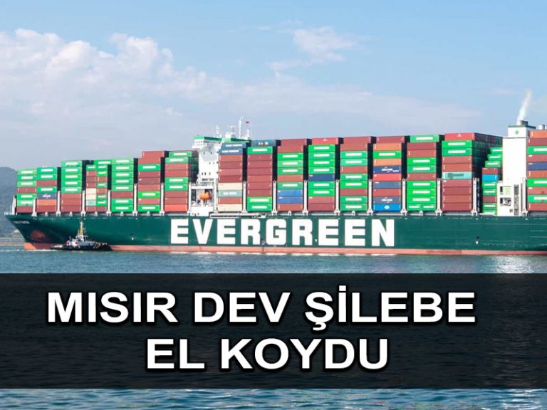 Mısır tazminat talebiyle ilgili görüşmeler sırasında dev şilebe el koydu