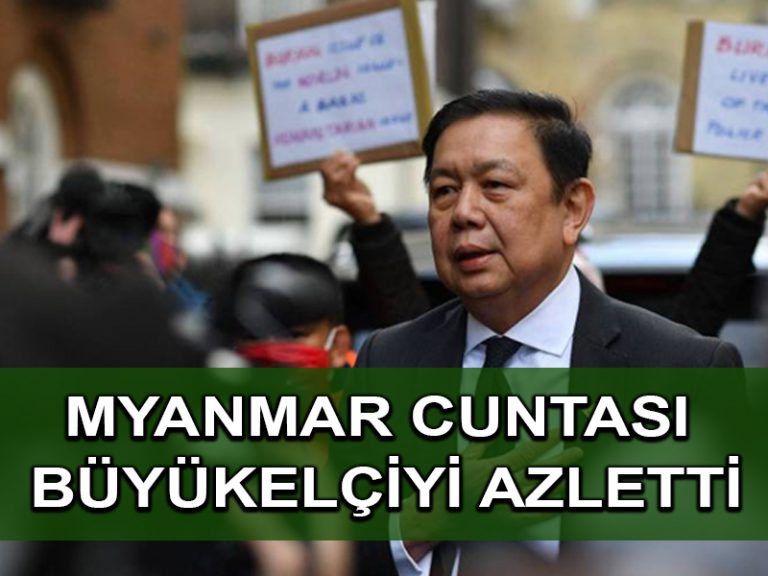 Myanmar’ın İngiltere büyükelçisi, ofisten çıkarıldı