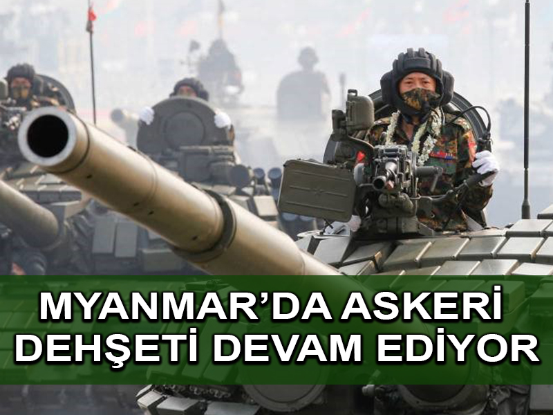 Myanmar’da askeri dehşet çocukları dahi öldürüyor