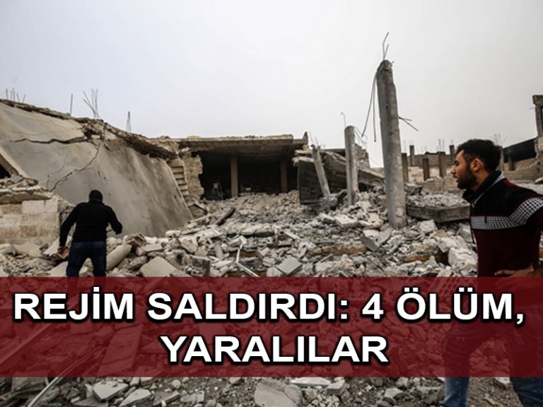 Rejim, 4 sivili öldürdü
