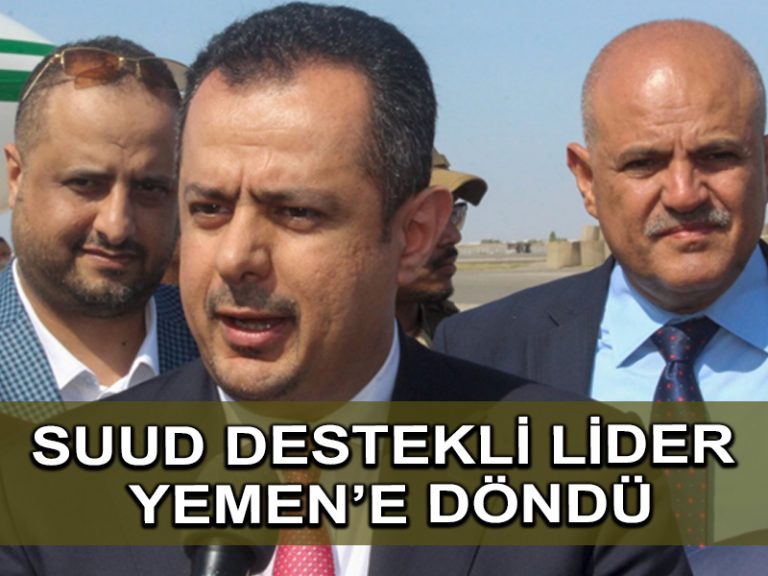 Yemen Başbakanı Suudi Arabistan’a kaçtığından bu yana ilk kez Hazremevt’te