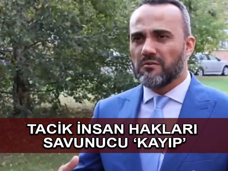 Rusya’daki göçmenlere yardım eden Tacik aktivistin akibeti belirsiz