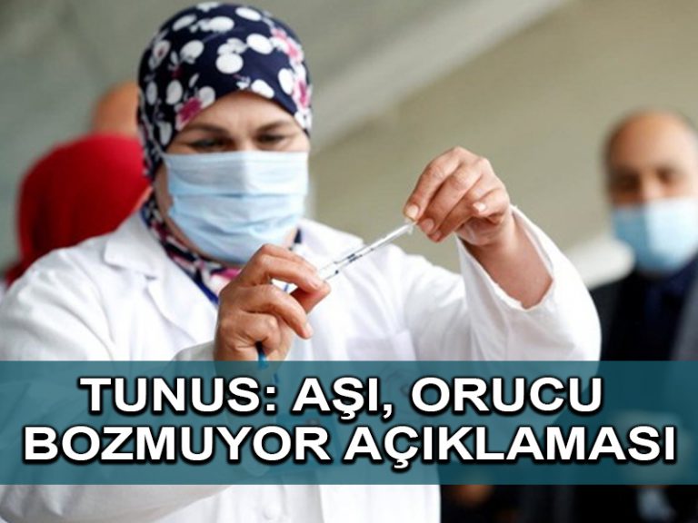 Tunus Baş müftüsü, korona virüs aşısı Ramazan orucunu bozmuyor