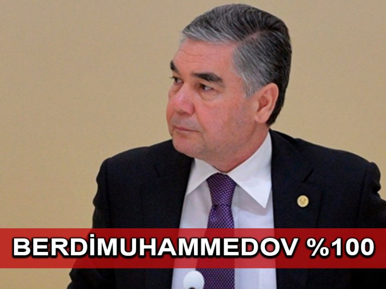 Türkmenistan’ın Otoriter Lideri Senato Koltuğunu ‘Yüzde 100’ Oyla Kazandı