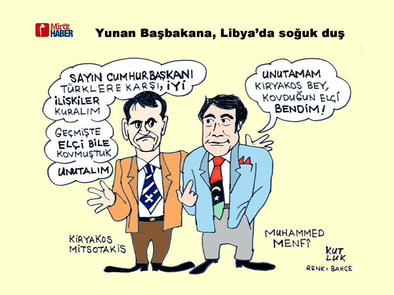 Yunan başbakana Libya’da soğuk duş