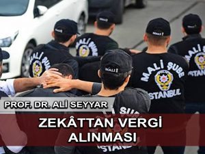 Maliyenin zekâttan vergi alması, sosyal midir?