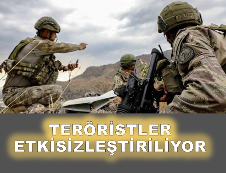 44 terörist etkisiz hale getirildi