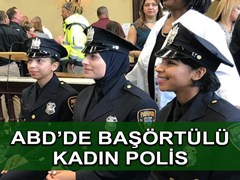 New Jersey’in Newark kenti polisi kadın polislerin görev başında başörtüsü takmasına izin verdi