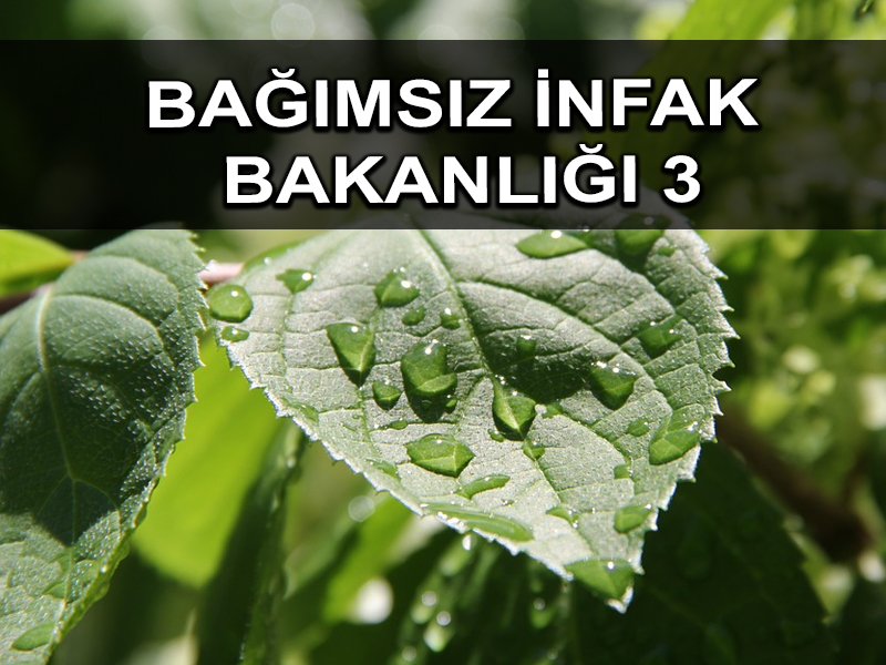 Bağımsız infak bakanlığı 3