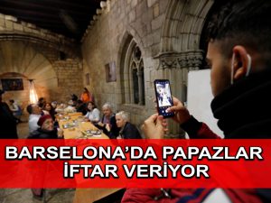 Barselona kilisesi Müslümanlara iftar veriyor
