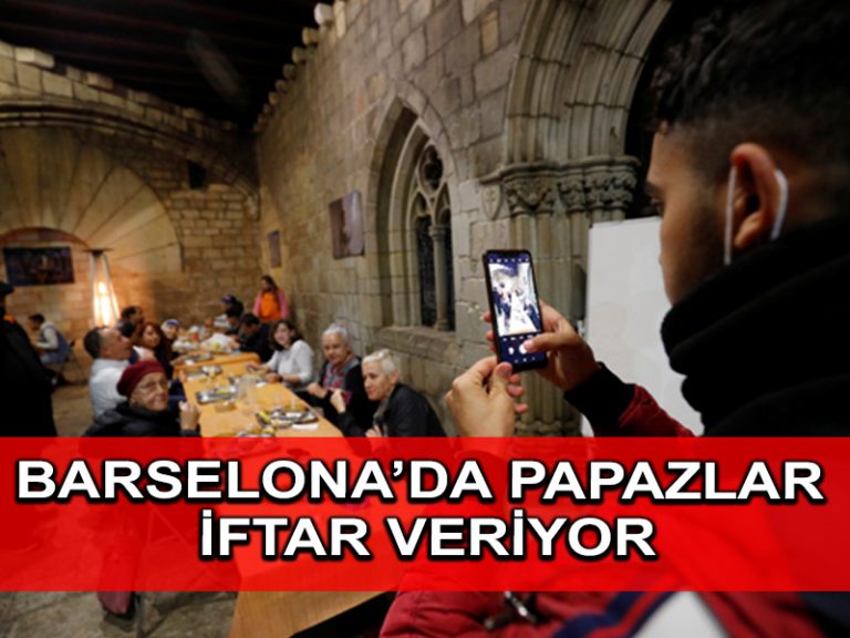 Barselona kilisesi Müslümanlara iftar veriyor