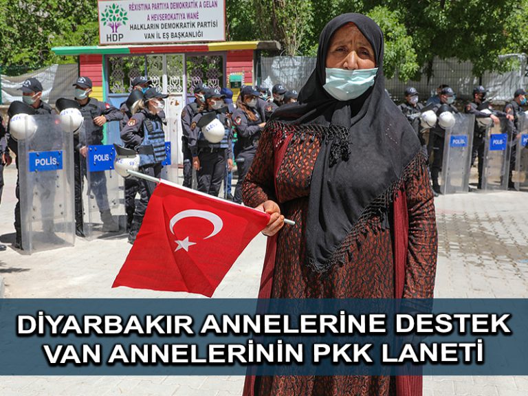 Evlatları PKK ve HDP tarafından dağa kaçırılan aileler Van’da eylem yapıyor
