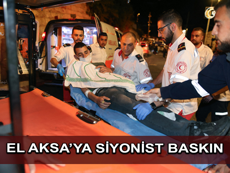 El Aksa çatışmalarında yüzlerce Filistinli yaralandı