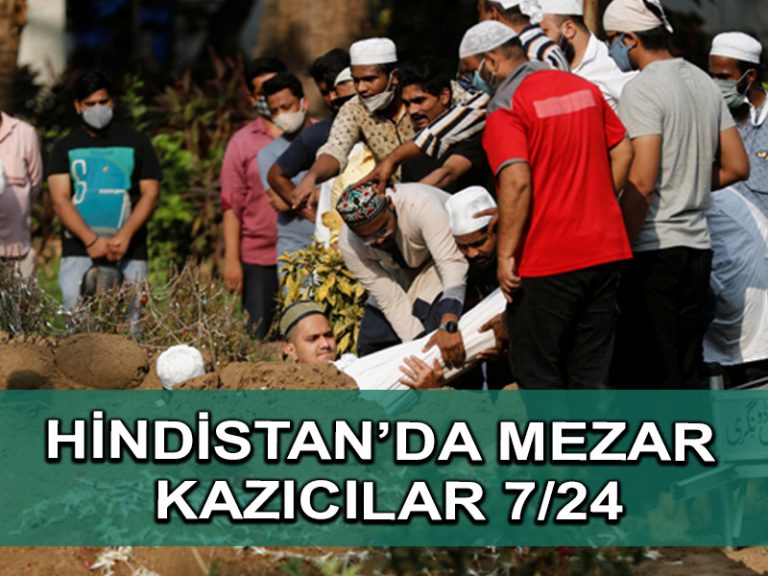 Hindistan’daki COVID ölümleri hızla artarken Mumbai mezar kazıcıları 7/24 vardiyalı çalışıyor