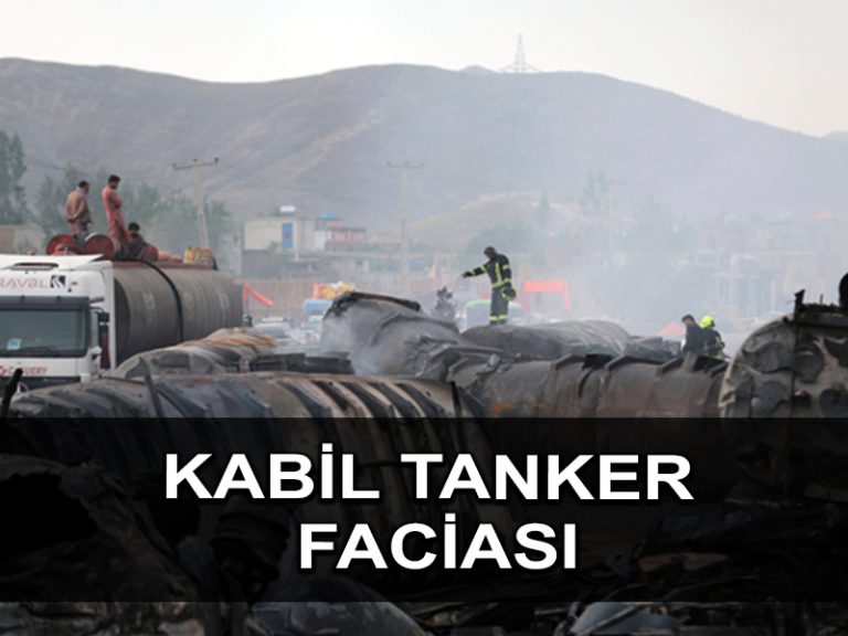 Afganistan’ın Kabil kentinde bir tanker yangınında 7 kişi öldü