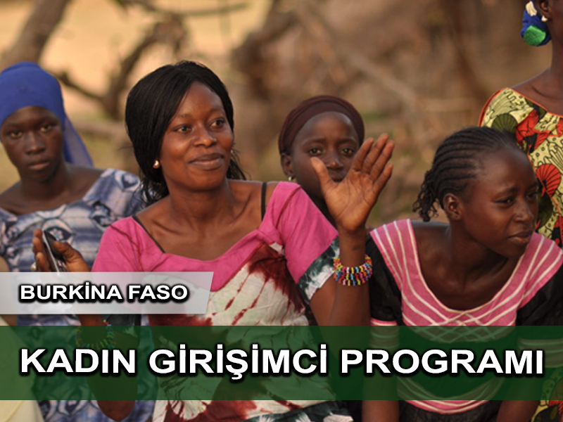 Burkina Faso’da BRAVE Kadın Projesi