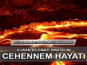 Kur’an Bilgisi: Cehennem Hayatı