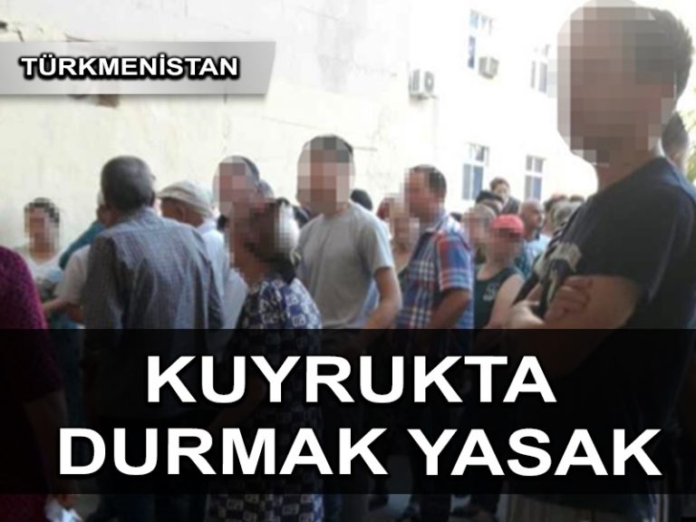 Türkmenistan’da dükkânların önünde kuyruk olmak ‘yüce lideri’ itibarsızlaştırdığı için yasaklandı