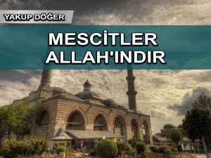 Mescitler Allah’ındır!