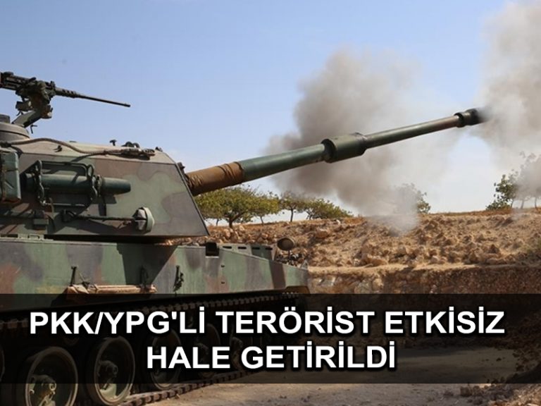 Barış Pınarı bölgesinde 6 PKK/YPG’li terörist etkisiz hale getirildi