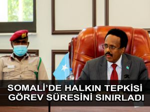Somali cumhurbaşkanı görev süresini uzatmaktan vazgeçti