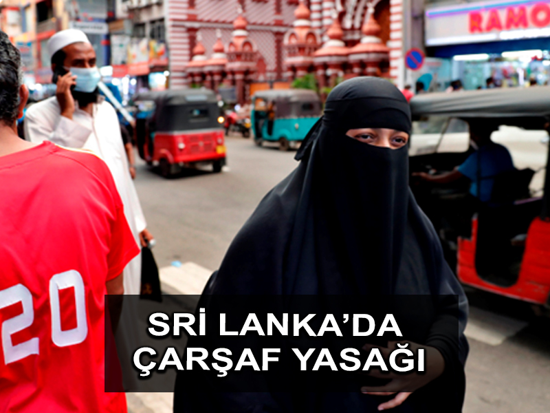 Sri Lanka kabinesi, halk arasında burka yasağı önerisini onayladı