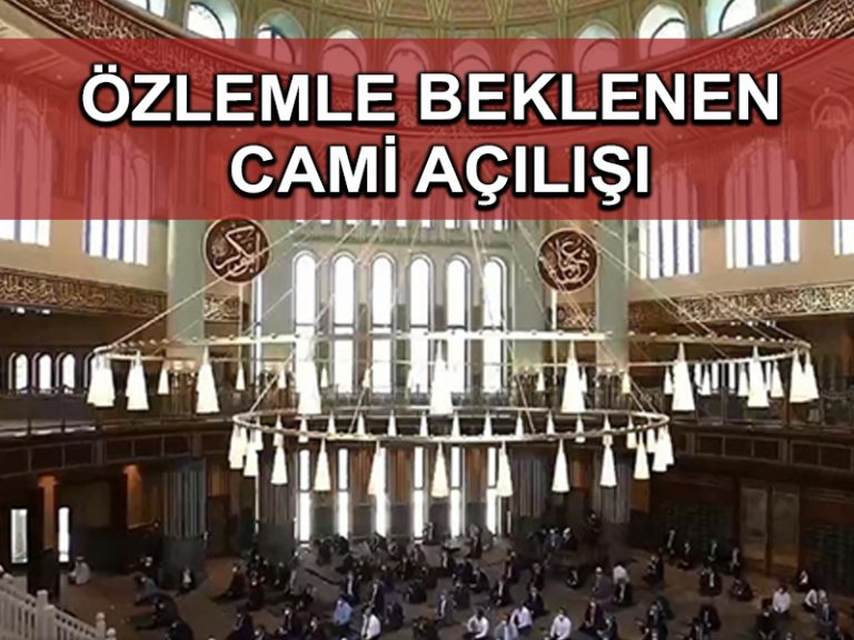 100 yıl sonra Taksim’de beklenen cami açılışı