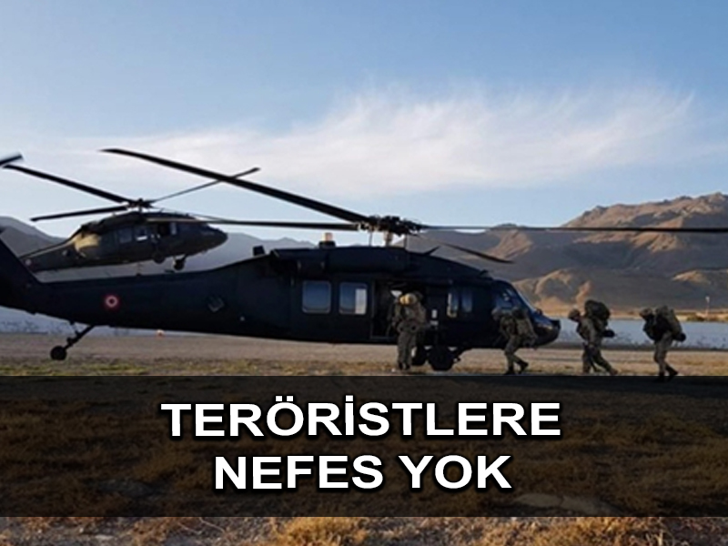 Eren-13 ve Eren-2 operasyonlarında 7 terörist etkisiz hale getirildi