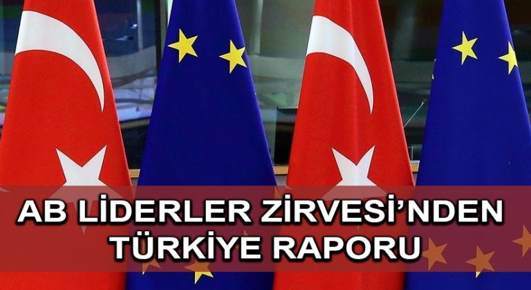 AB Liderler Zirvesi bildirisinin Türkiye bölümü paylaşıldı