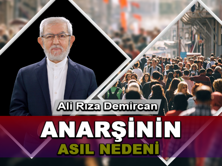 Maddi ve Manevi Anarşinin Asıl Nedeni Haramlara Uymamaktır