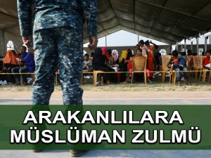 Rohingya mültecileri Bangladeş adasındaki yaşam koşullarını protesto ediyor