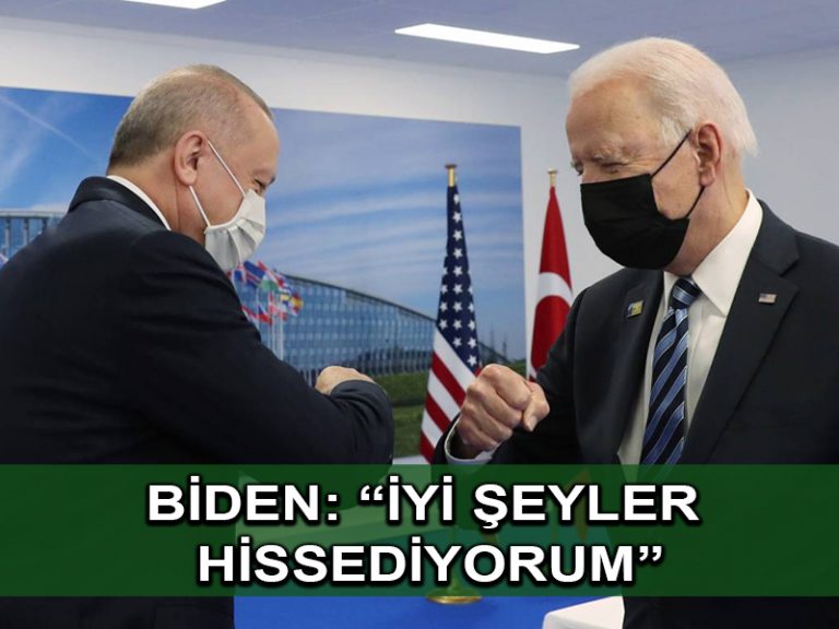 Biden’dan Erdoğan ile görüşmesi hakkında değerlendirme: Toplantımız hakkında iyi şeyler hissediyorum