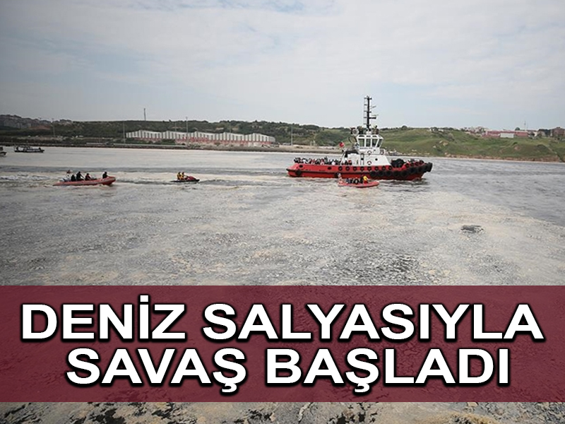 Marmara Denizi’nde müsilaj temizleme seferberliği başladı